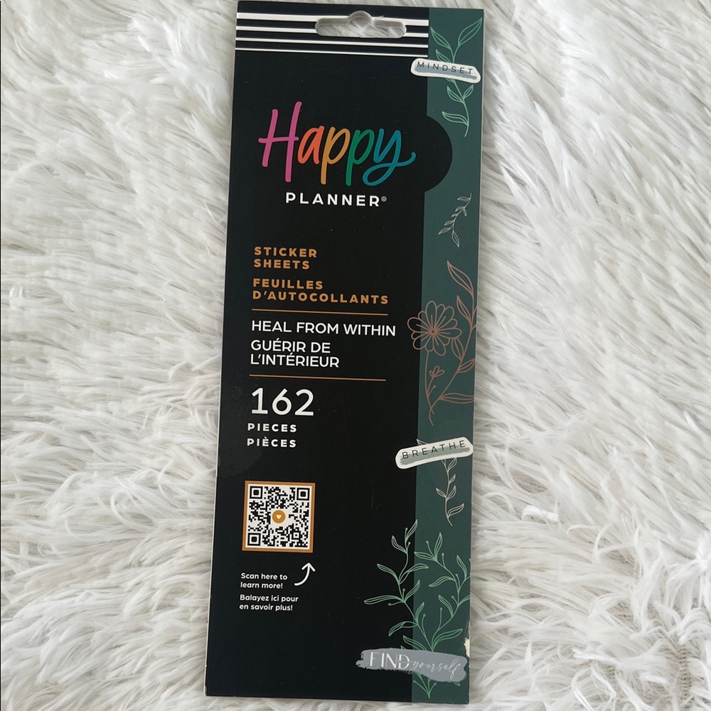 Happy Planner Heal from within sticker set 162pcs
